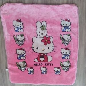 Hello Kitty Baby Pink Throw Blanket Soft